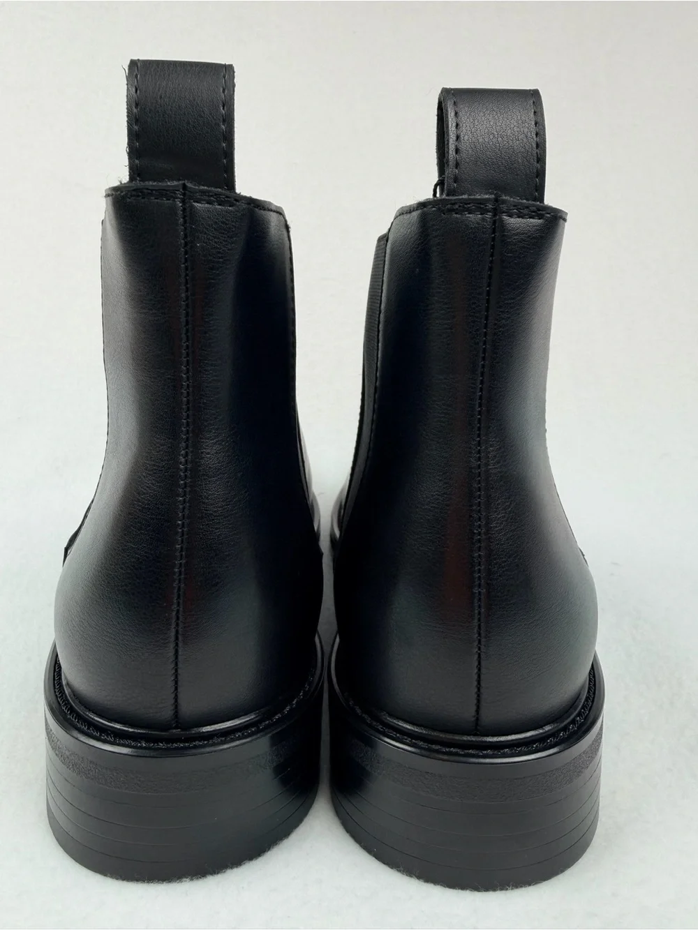 Zara Dress Chelsea Men’s Black Boots with Elastic Panels Size 7